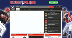 Desktop Screenshot of kelownafalcons.com