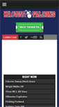 Mobile Screenshot of kelownafalcons.com